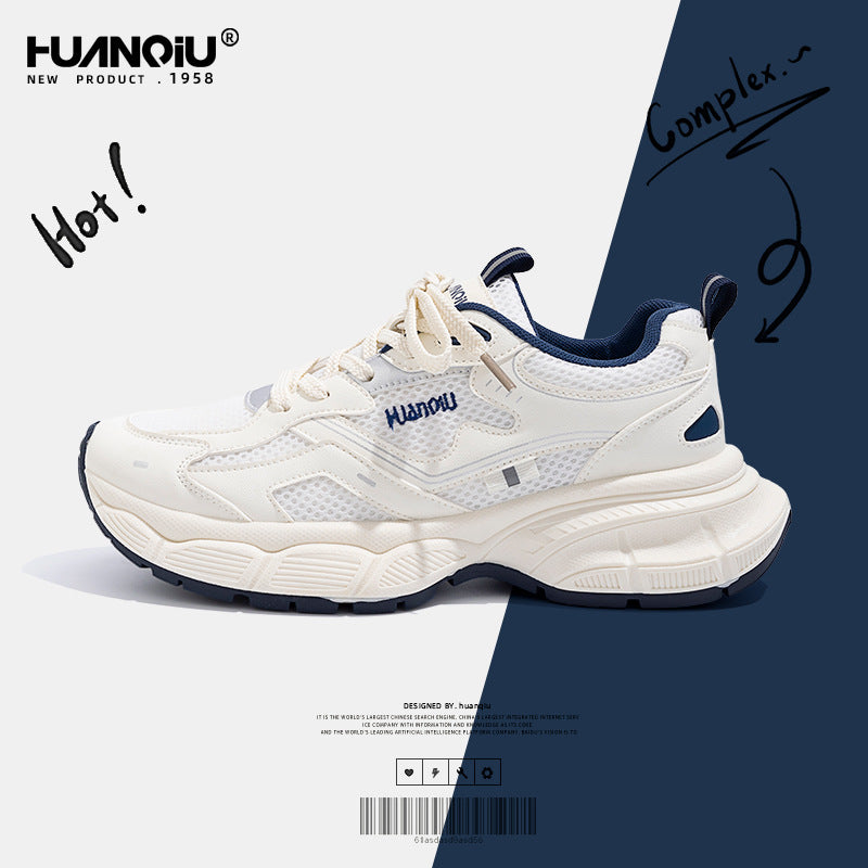 Women's & Men's Universal Couple Dad Summer Breathable Platform Sneakers