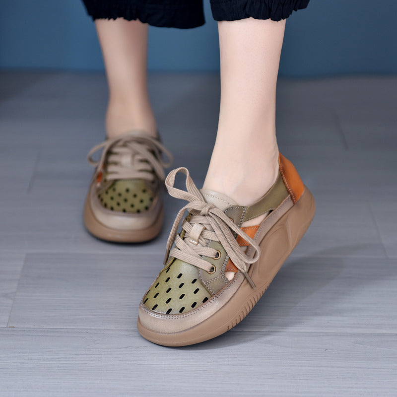 Women's Insole Summer Hollow Breathable Soft Bottom Sandals