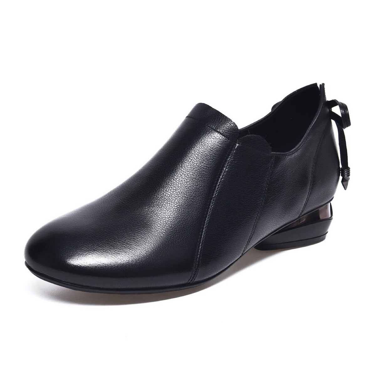 Women's Head Pumps Round High-cut Soft Bottom Mom Women's Casual Shoes