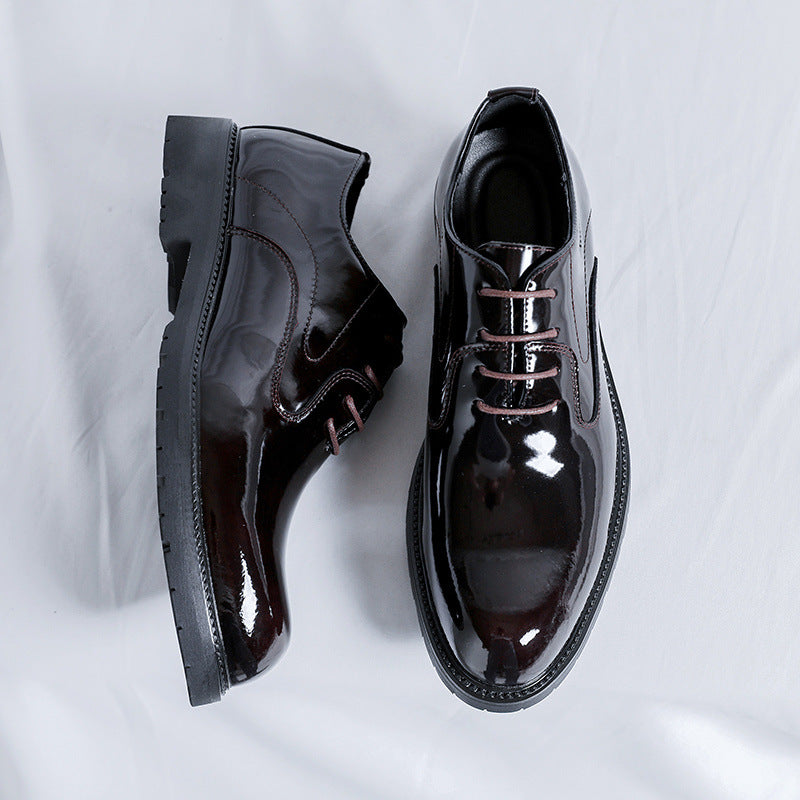 Men's Foam Outsole Business Authentic Genuine Suit Oxford Leather Shoes
