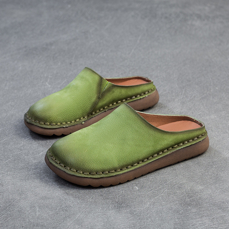 Women's Box For Outdoors Candy Color Lazy Sandals