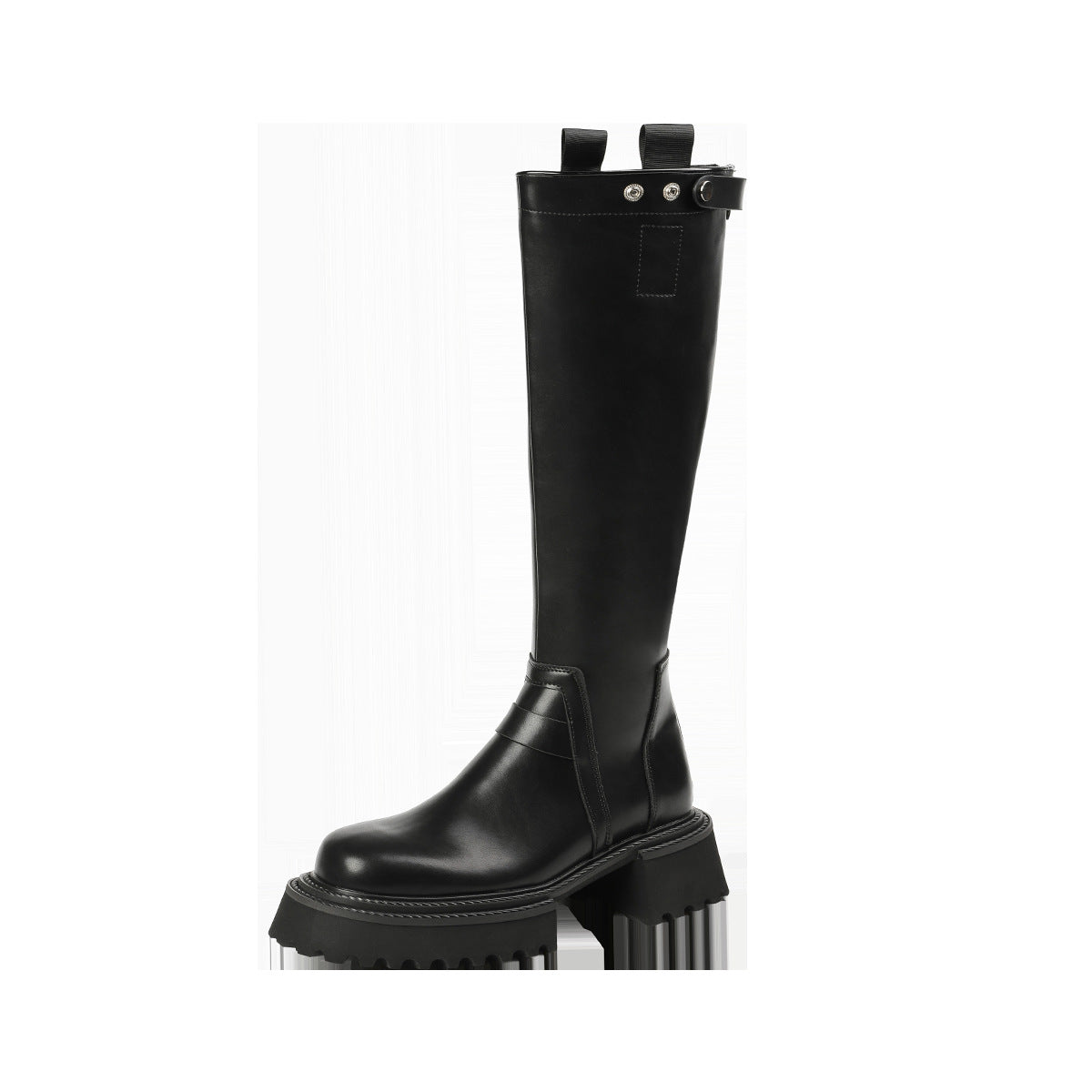 Women's Raise The Bottom Back Zipper Knight Boots