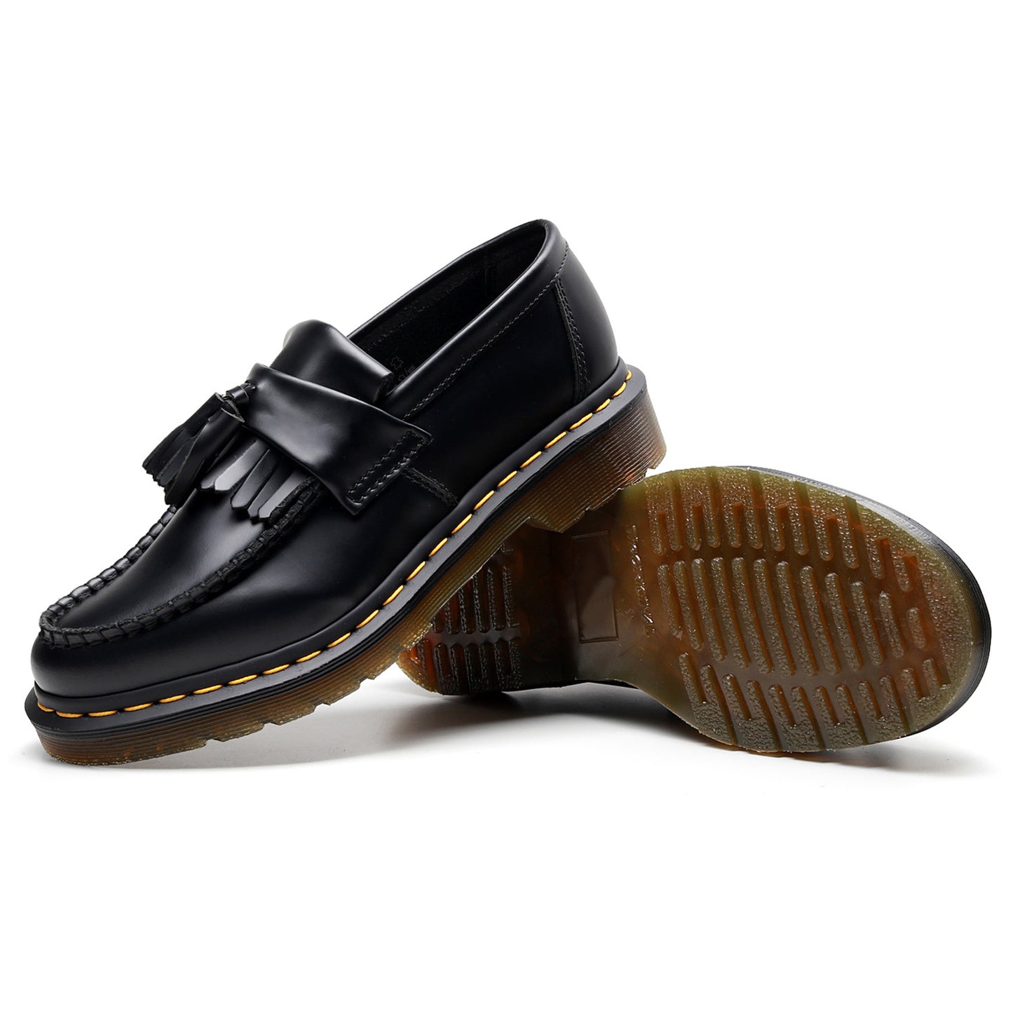 Women's Genuine British Style Fashion Round Toe Loafers