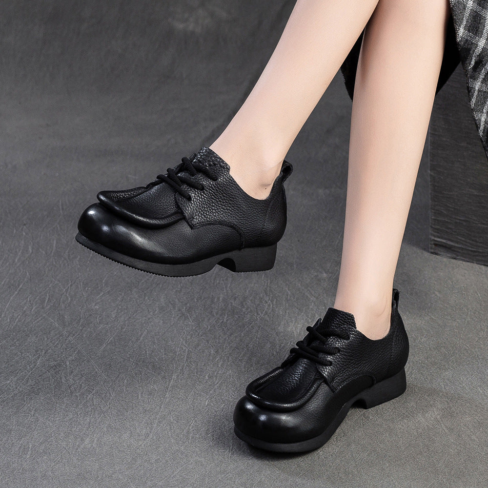 Women's Autumn Retro Commuter Comfortable Versatile Single-layer Casual Shoes