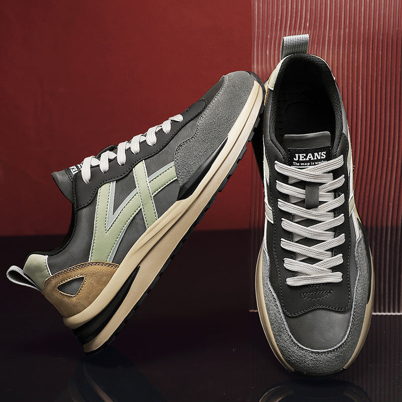 Men's Autumn Oversized Plus Sizes Breathable Sports Casual Shoes