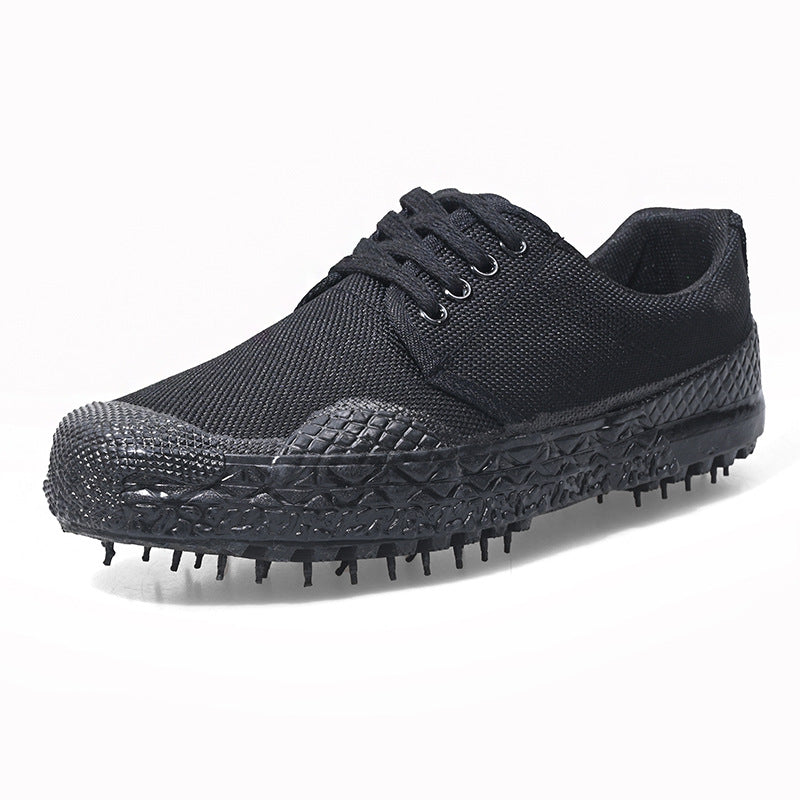Rubber Vulcanized Sole Liberation Training Military Construction Casual Shoes