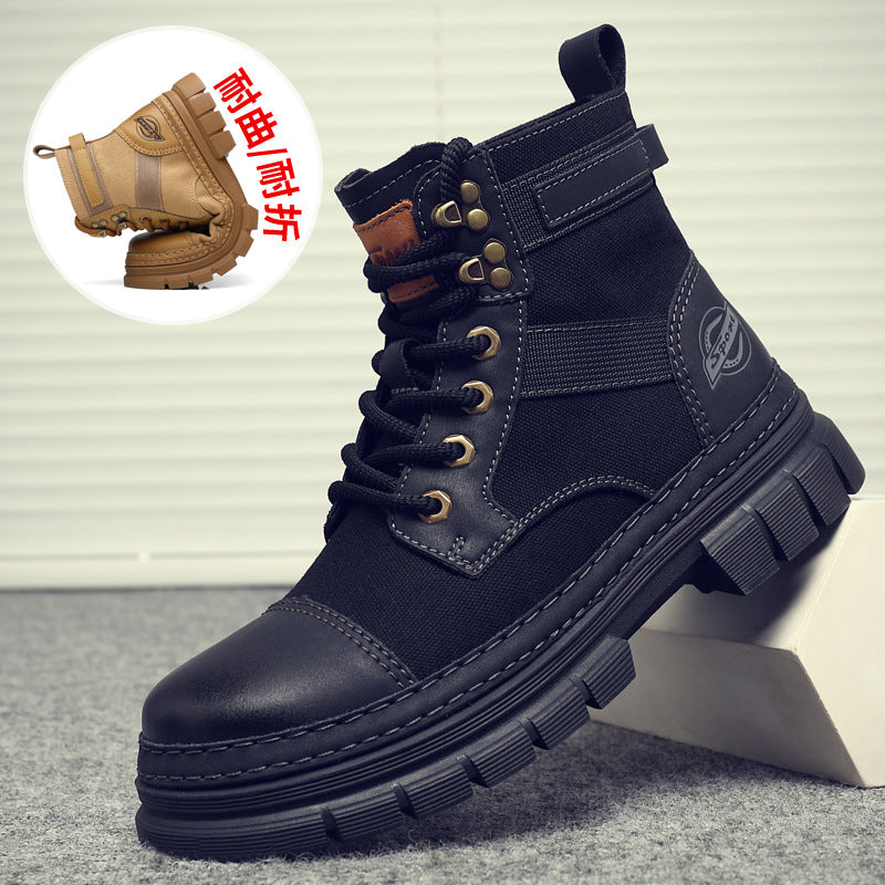 Men's Martin British Style Retro Clothes Combat Boots