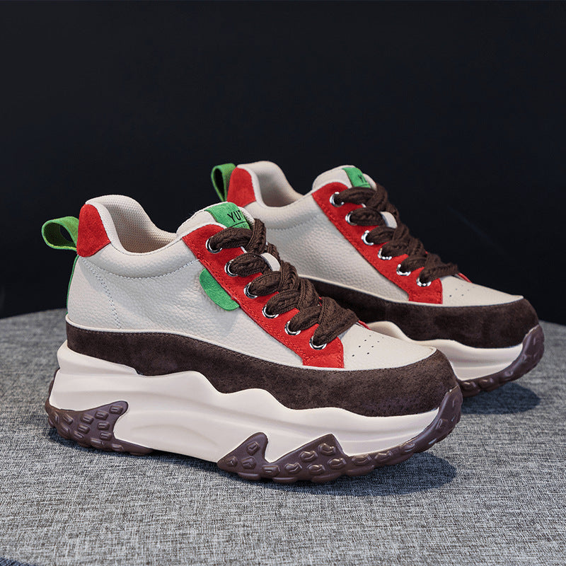 Women's Thick Bottom Sports Autumn Breathable Women's Shoes