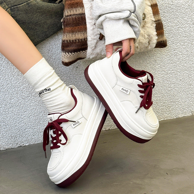 Women's Super Light Soft Bottom White Autumn Casual Shoes