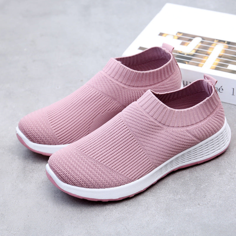 Women's Bottom Slip-on Running Socks Cover Feet Casual Shoes