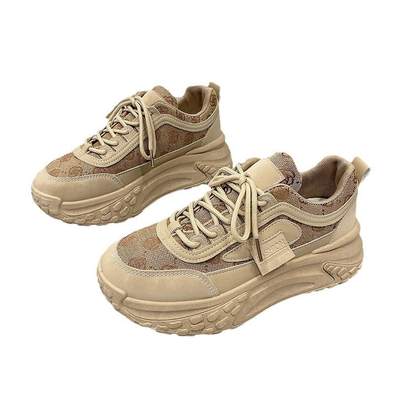 Dad Female Classic Style Spring Show Feet Small Casual Shoes