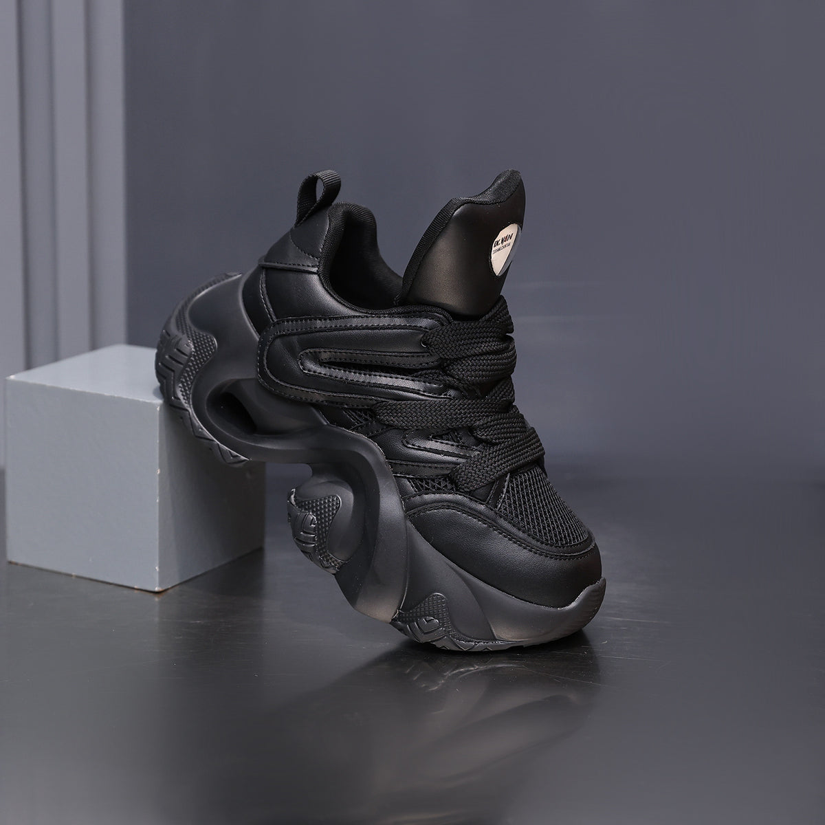 Women's Double Mesh Dad Autumn Breathable Sneakers