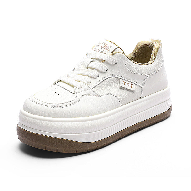 Women's Super Light Soft Bottom White Autumn Casual Shoes