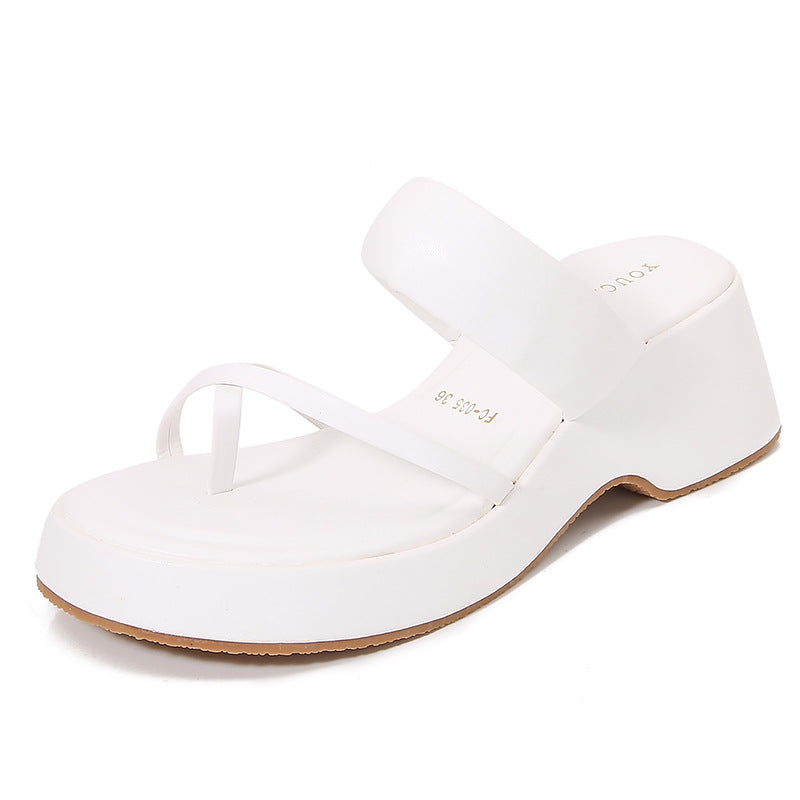 Women's Plus Size Sizes Minimalist Toe Covering Sandals