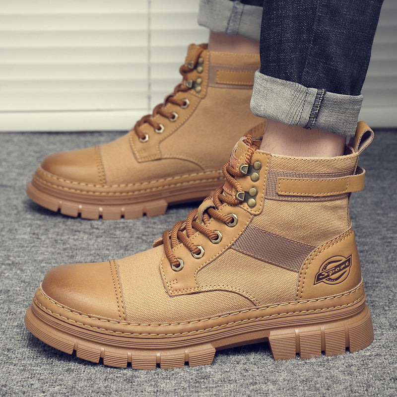 Men's Martin British Style Retro Clothes Combat Boots