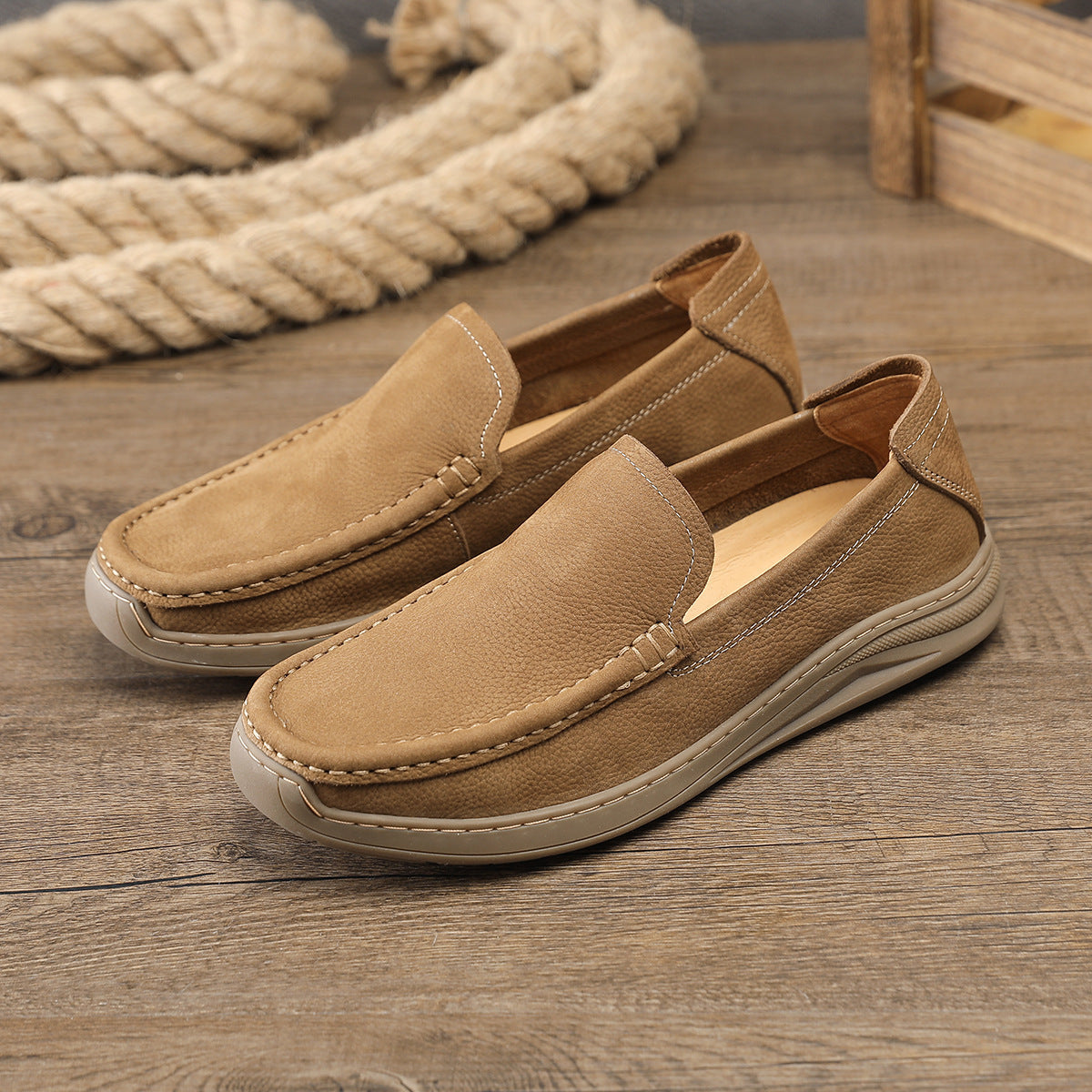 Men's Pumps Breathable Soft Bottom Easy Match Men's Shoes