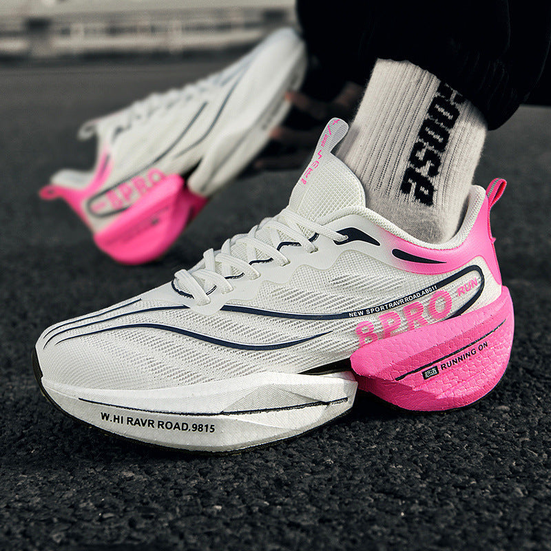 Women's & Men's Racing Carbon Plate Running Autumn Youth Sports High Sneakers