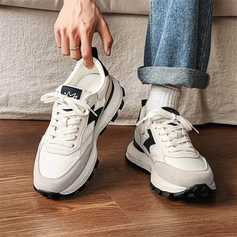 Retro Raise The Bottom Sports Board Lightweight Breathable Sneakers