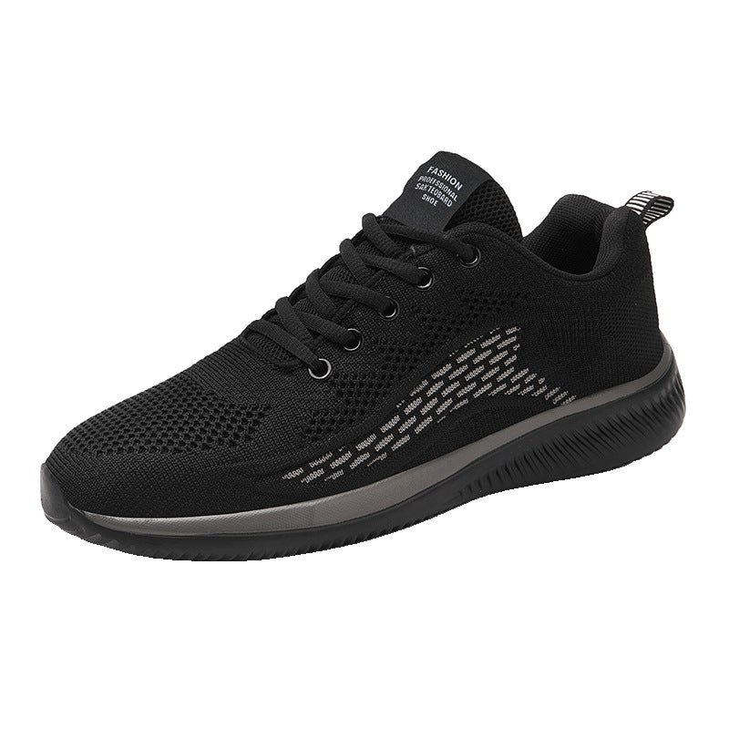 Outdoor Travel Plus Size Flying Woven Casual Shoes