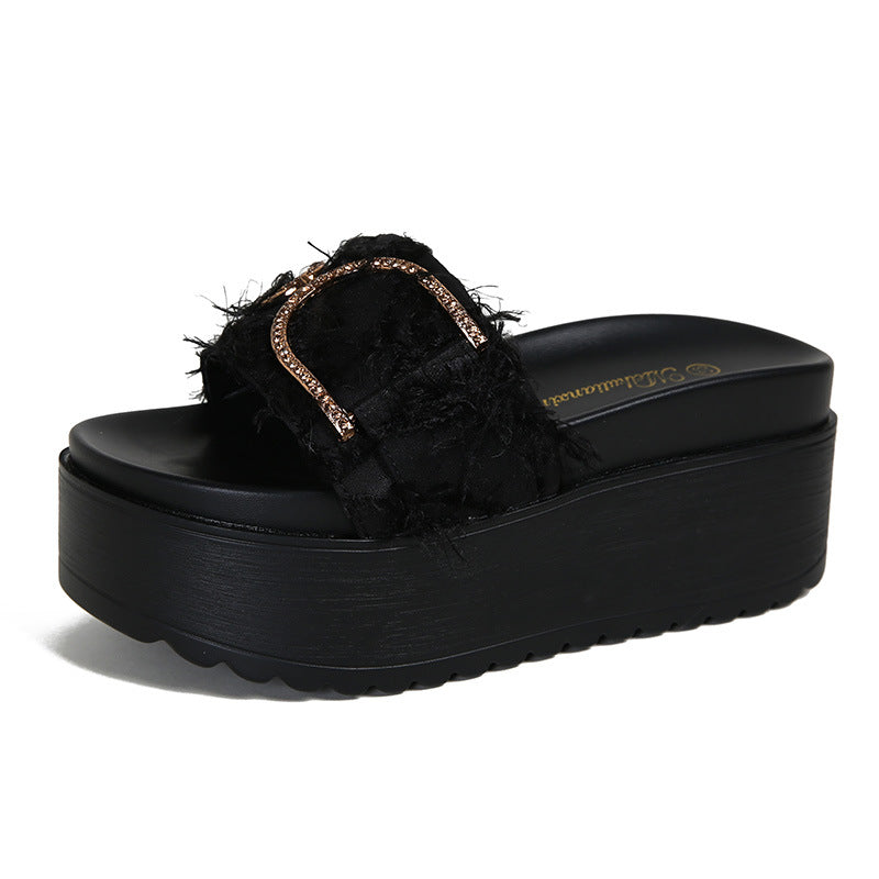 Women's Platform Summer Wear Fashion Beach Slippers