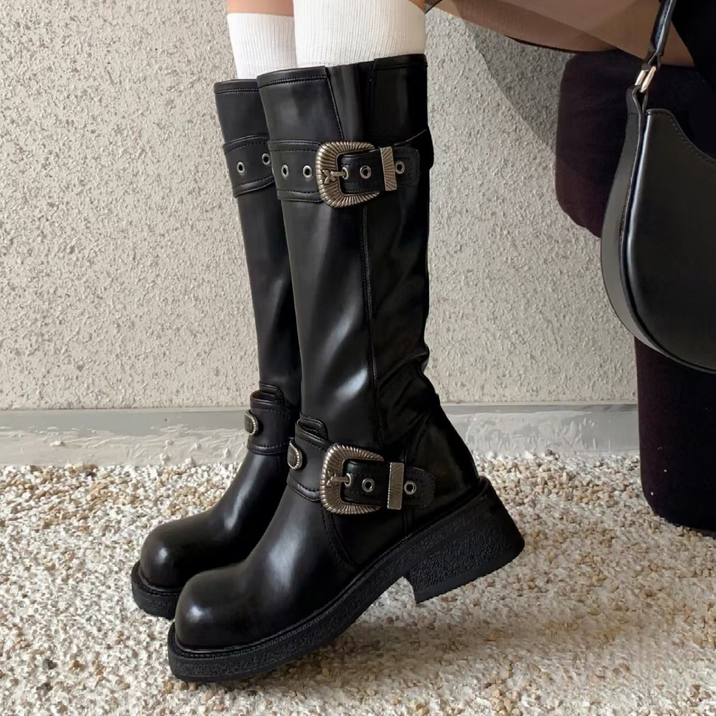 Women's Western Cowboy Summer Tall Knight Genuine Boots