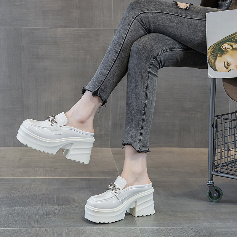 Women's Wear Spring High-grade Thick Bottom Height Slippers