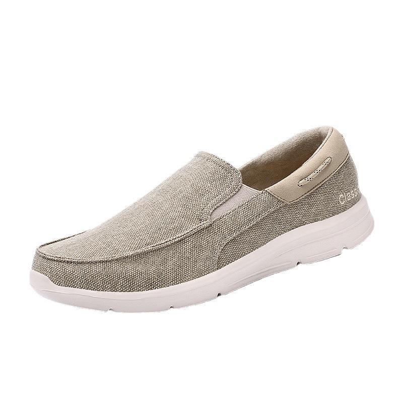 Men's Summer Korean Style Breathable Plus Size Canvas Shoes