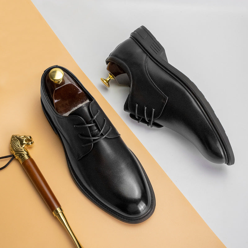 Men's Fashion Genuine England Style Business Formal Leather Shoes