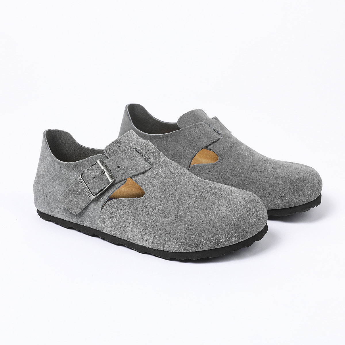 Women's & Men's All-inclusive Cork Sole Genuine Closed Toe Casual Shoes
