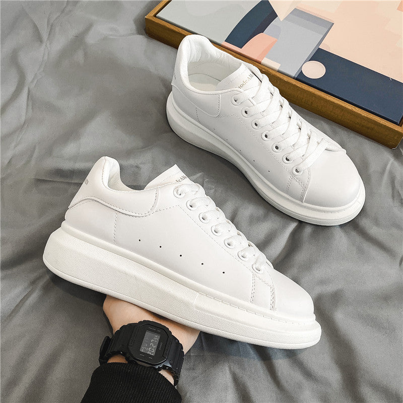 Men's Thick-soled Korean Style Fashionable Height Increasing Sneakers