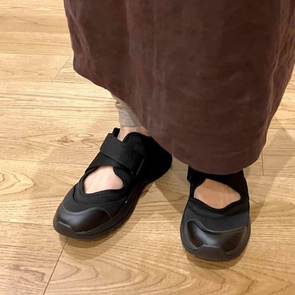 Women's Summer Sports Platform Ninja Velcro Mary Casual Shoes