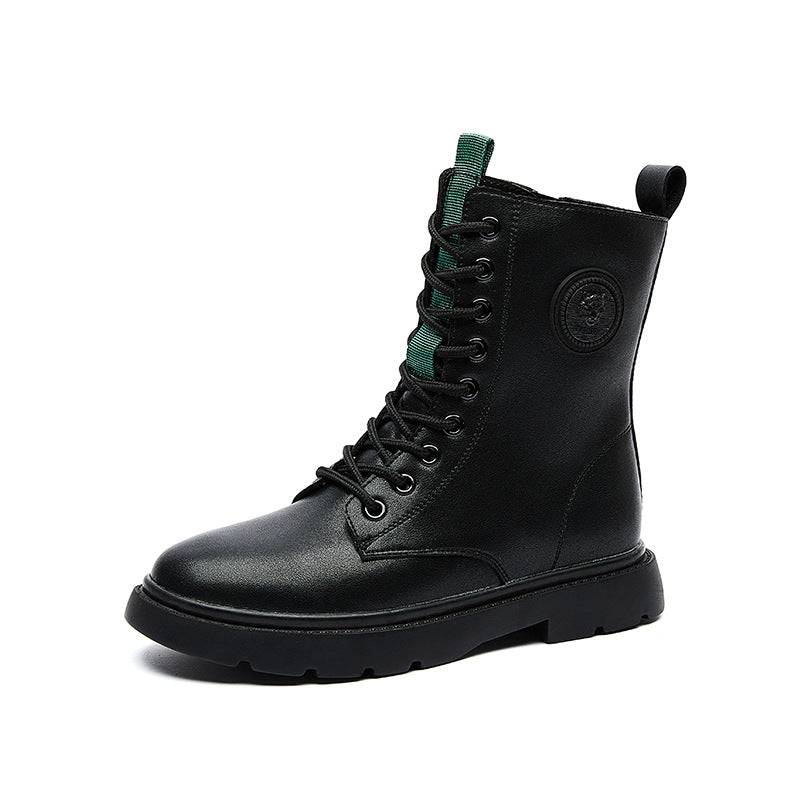 Women's Top Length Martin Handsome Motorcycle Fashion Boots