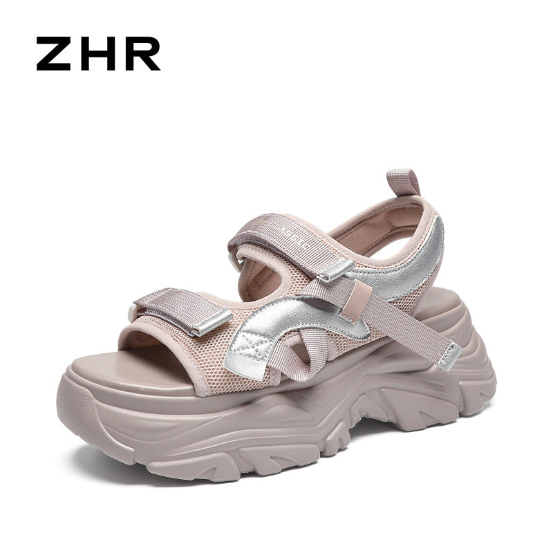 Women's Beach Sports Summer Versatile Velcro Height Sandals