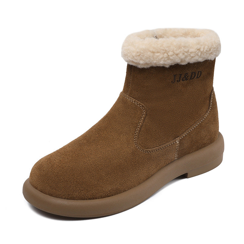 Women's Genuine Cotton Plus Veet Thick Northeast Snow Boots