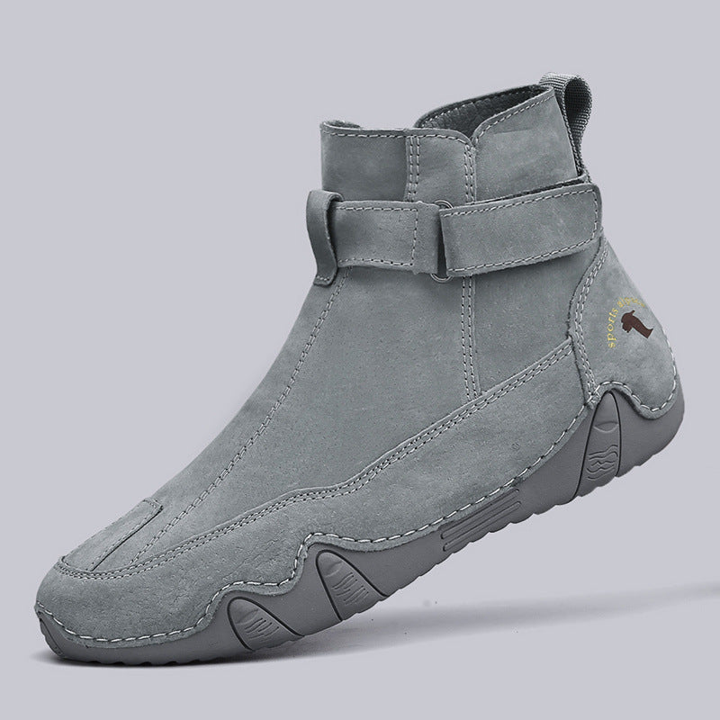 Men's Autumn Warm Outdoor Slip-on Soft Bottom Casual Shoes