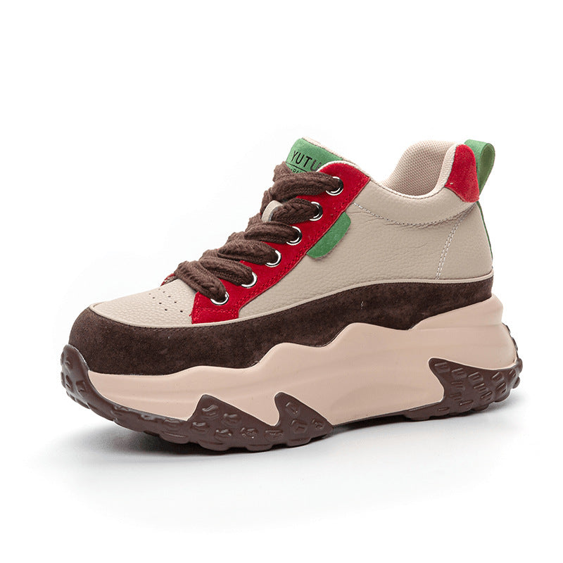 Women's Thick Bottom Sports Autumn Breathable Women's Shoes