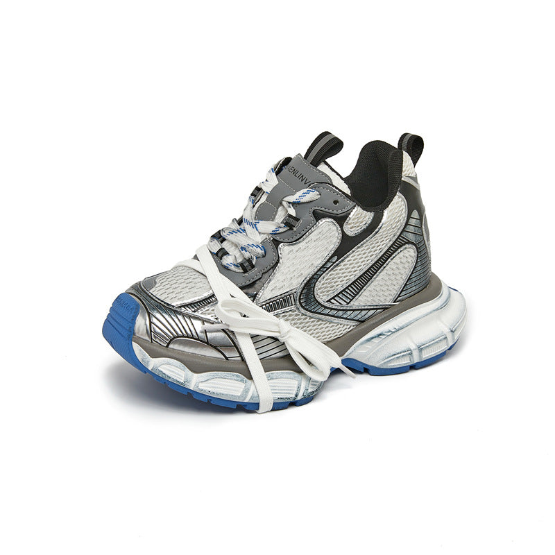 Women's Thick-soled Height Increasing Insole Dad Breathable Sneakers
