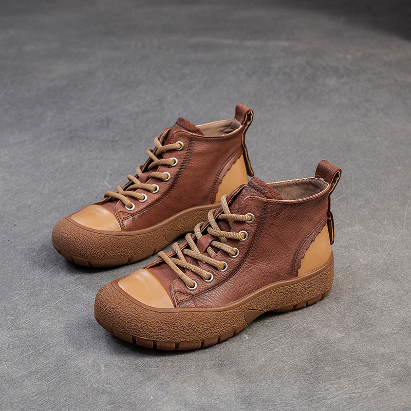 Women's Shu Retro High Top Ankle Multicolor Casual Shoes