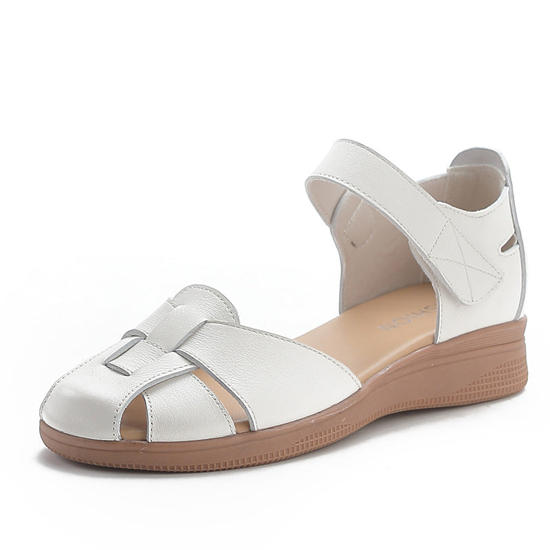 Women's Wedge Comfortable Soft Bottom Retro Mom Sandals