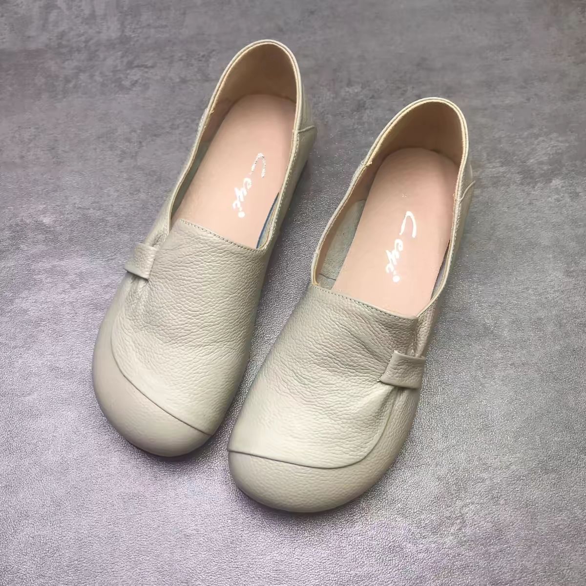 Women's Soft Bottom Comfortable Flats Wide Feet Casual Shoes