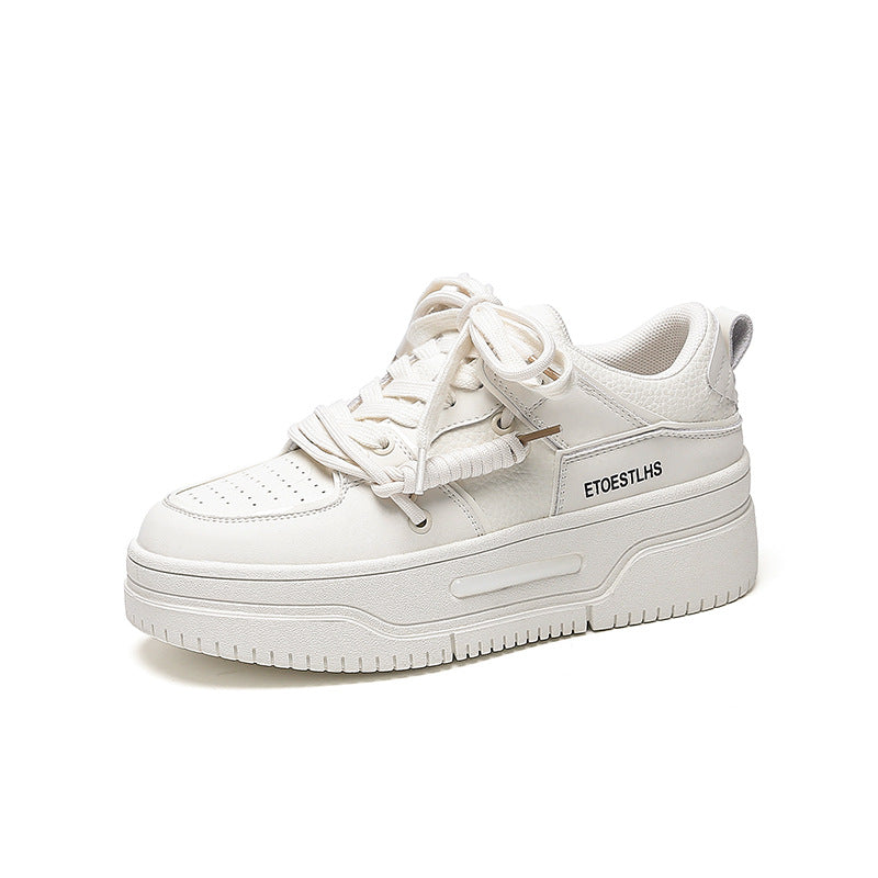 Spring Bright Color Board Versatile Thick Sneakers