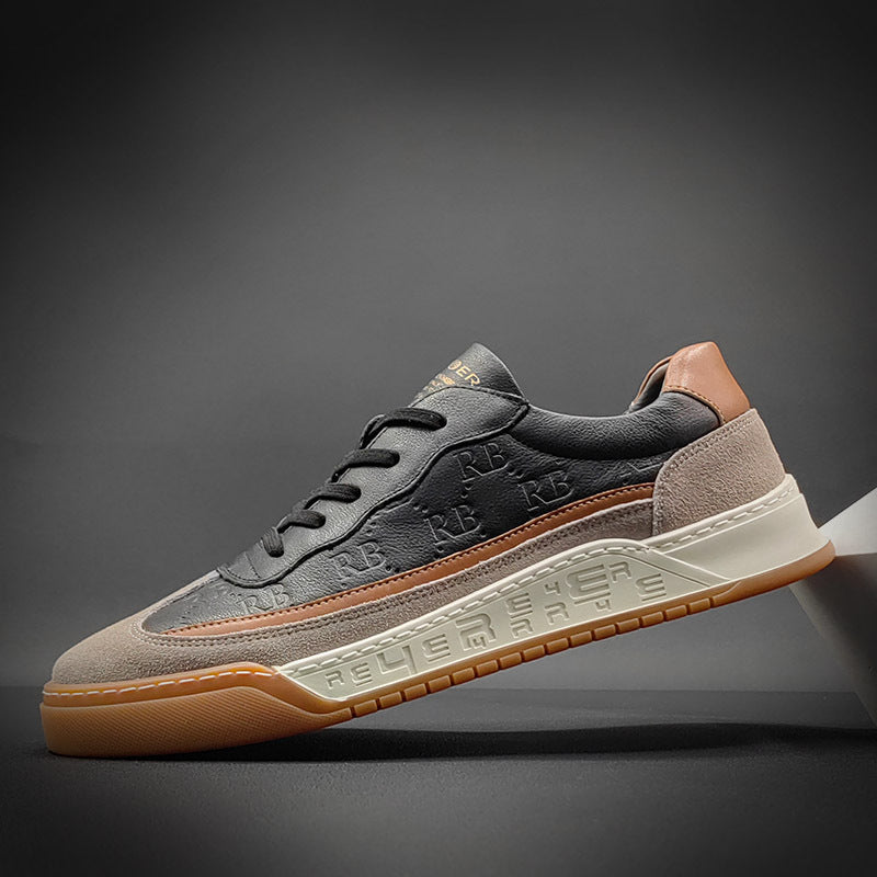 Men's Fashionable German Training Genuine Soft Bottom Sneakers