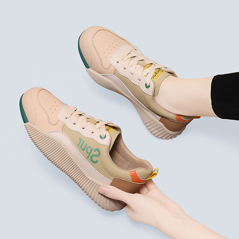 Women's Lightweight Soft Sole Running White Summer Sneakers