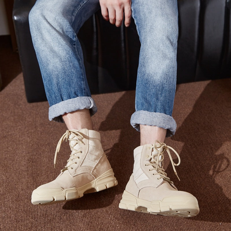 Women's Outdoor Camping Worker Hiking Climbing Desert Boots