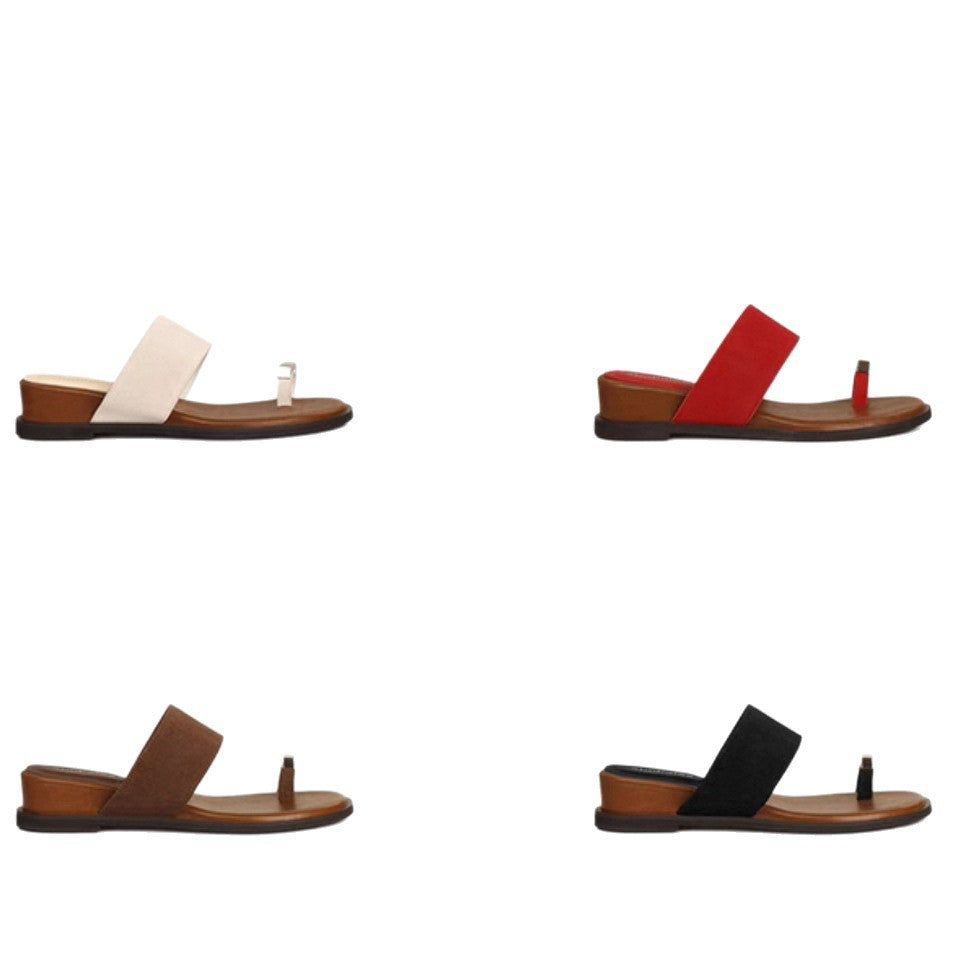 Grape Mom Genuine High-rise Flip-flops With Slippers