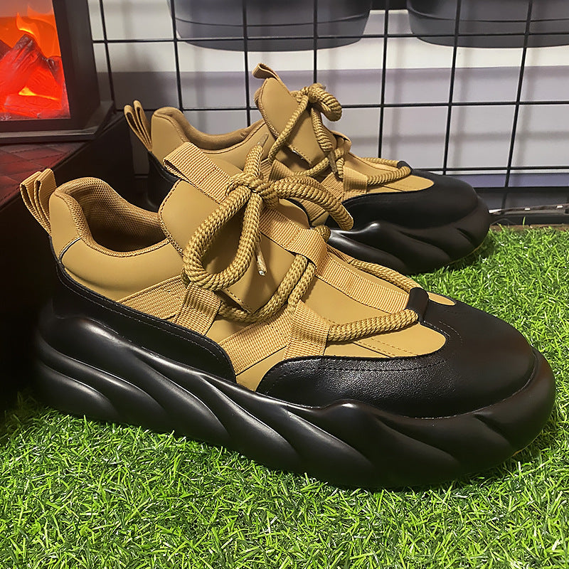 Men's Oversized Winter Fleece-lined Fashion Dad Plus Sneakers