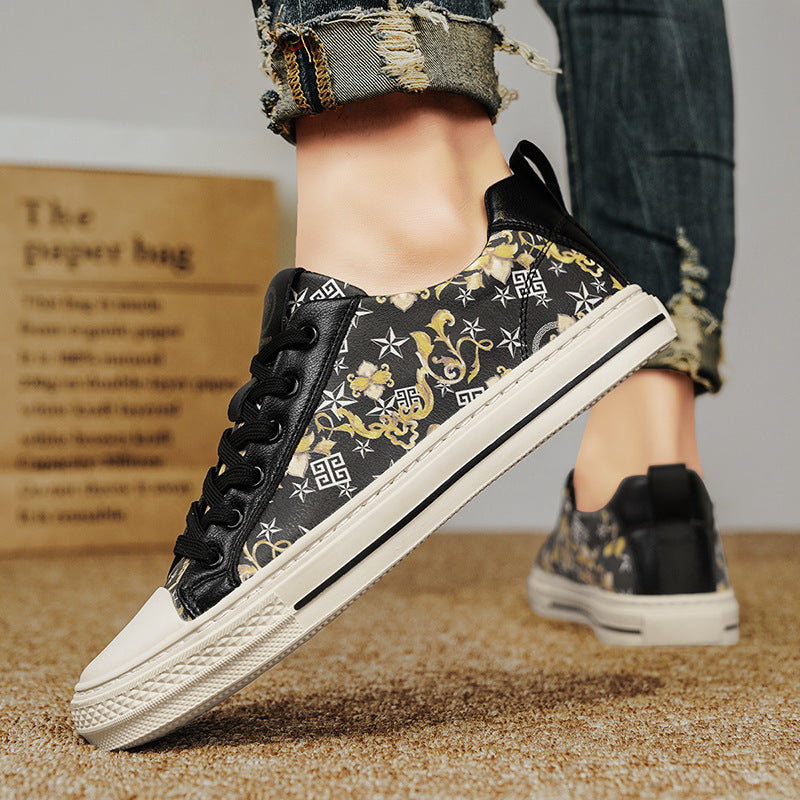 Men's Personalized Fashion Trend Breathable Soft Bottom Men's Shoes