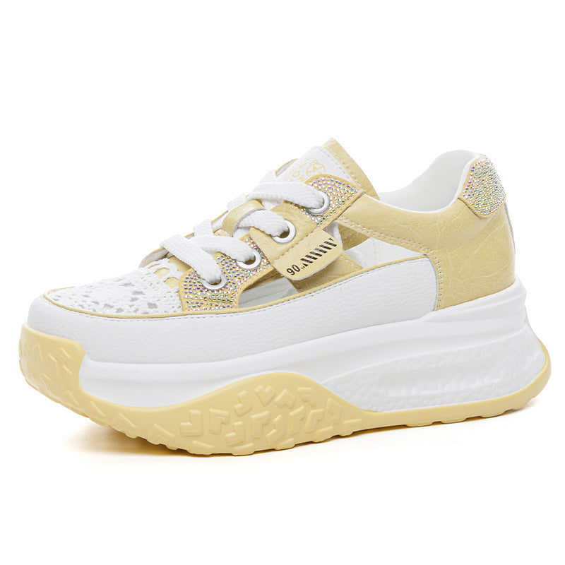 Women's Summer Super Hot Dad Breathable Platform Sneakers