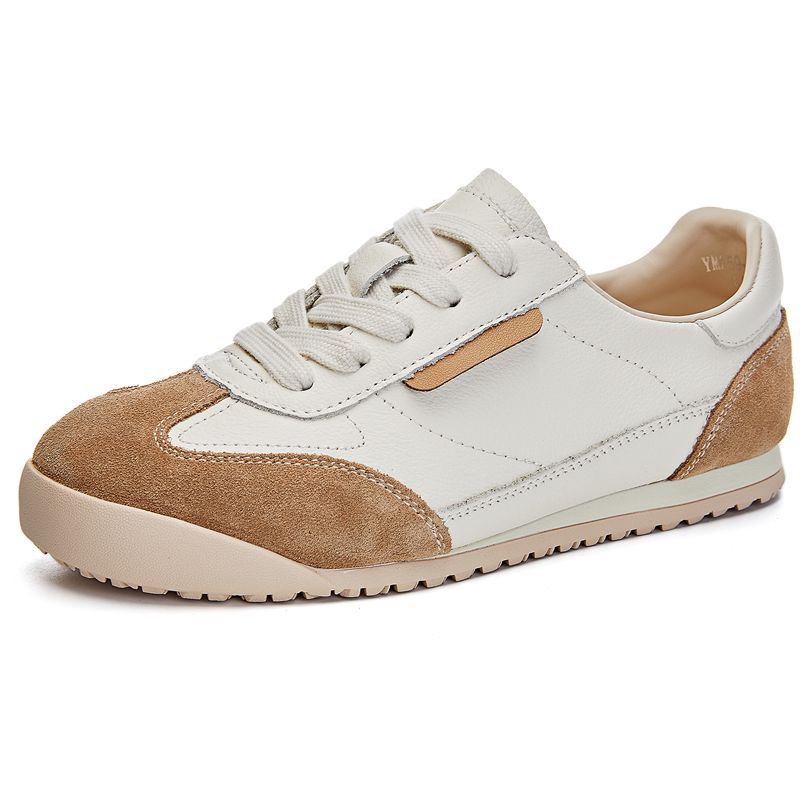 Women's Training Spring Retro Color Matching Flat Sneakers