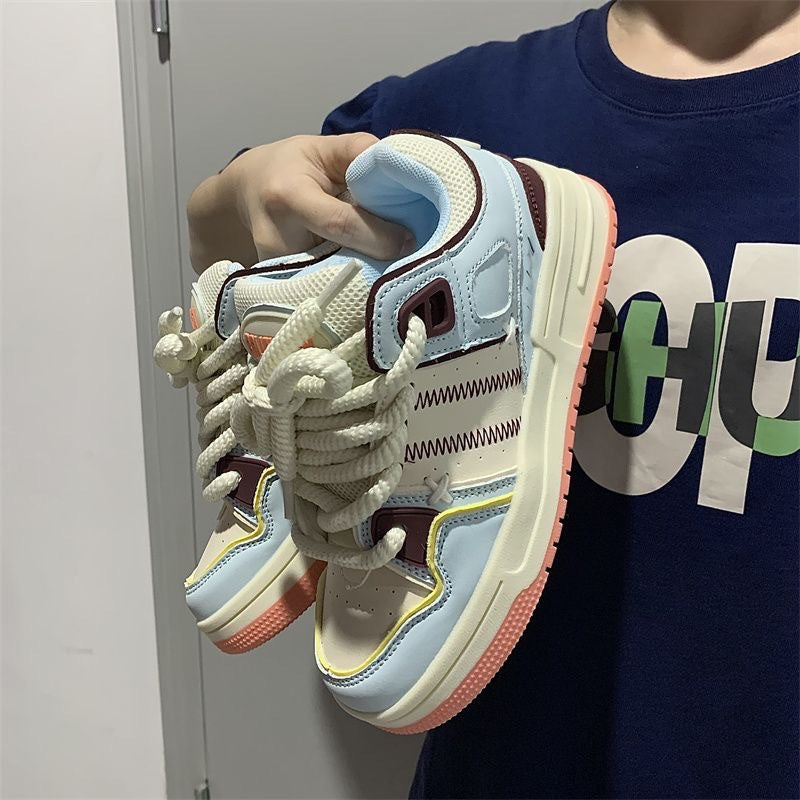 Women's Korean Style Niche Design Joker Board Fashion Street Sneakers